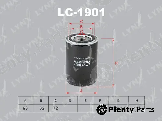 LYNXauto LC-1901 — Oil Filter
