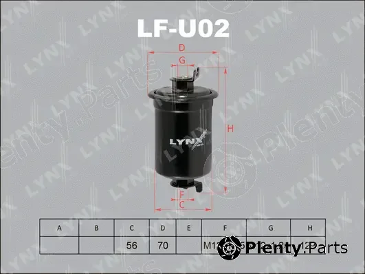 LYNXauto LF-U02 — Fuel Filter
