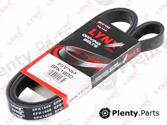 LYNXauto 6PK1600 — V-Ribbed Belt