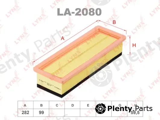 LYNXauto LA-2080 — Air Filter