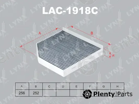 LYNXauto LAC-1918C — Filter, cabin air