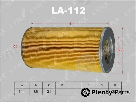 LYNXauto LA-112 — Air Filter