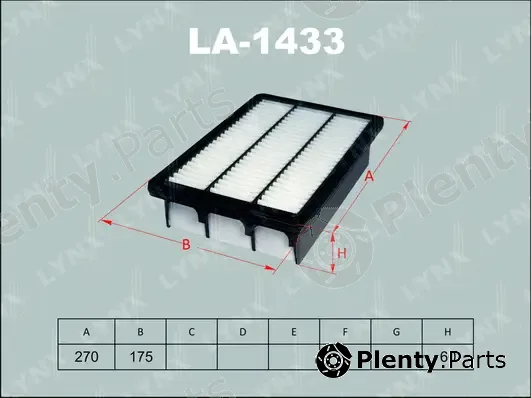 LYNXauto LA-1433 — Air Filter