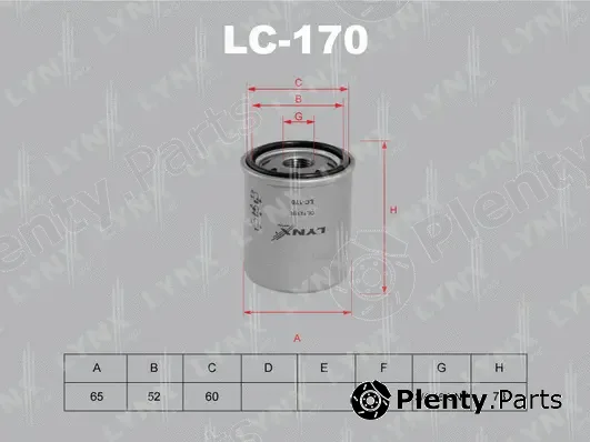 LYNXauto LC-170 — Oil Filter