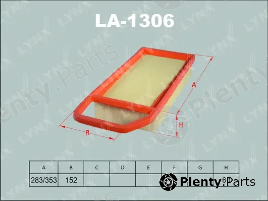 LYNXauto LA-1306 — Air Filter