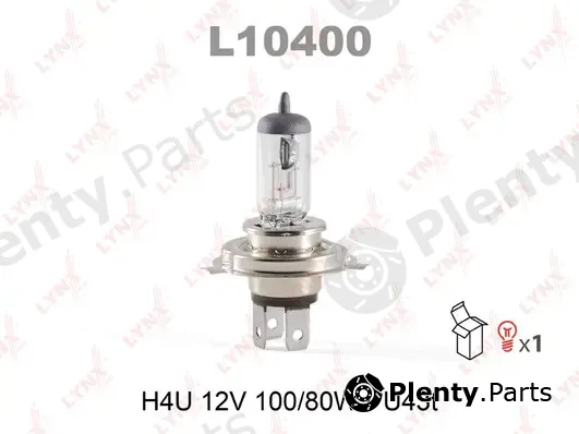 LYNXauto L10400 — Bulb, spotlight H4U