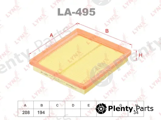 LYNXauto LA-495 — Air Filter