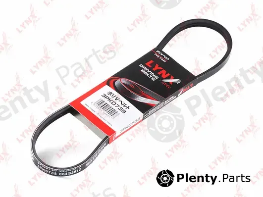 LYNXauto 3PK0738 — V-Ribbed Belt