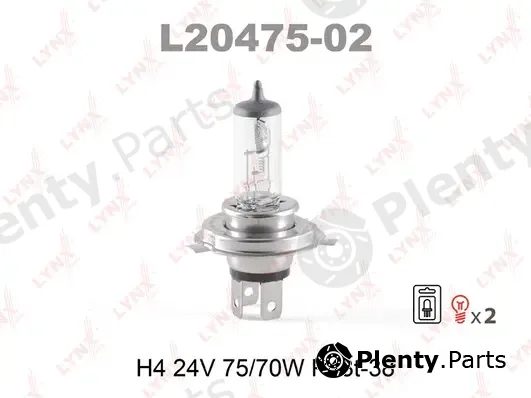 LYNXauto L20475-02 — Bulb, spotlight