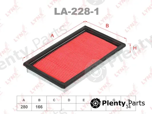 LYNXauto LA-228-1 — Air Filter