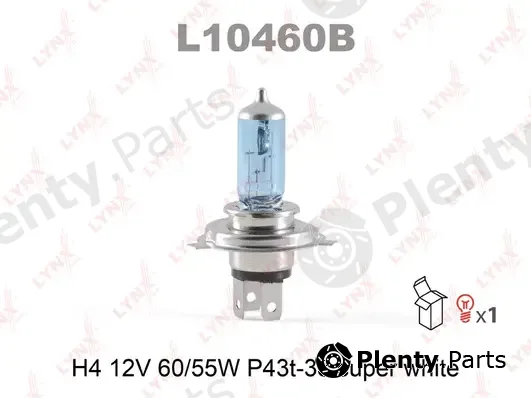 LYNXauto L10460B — Bulb, spotlight SUPER WHITE