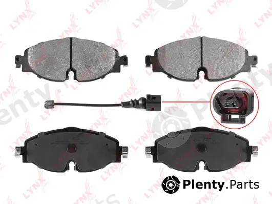 LYNXauto BD-8043 — Brake Pad Set, disc brake
