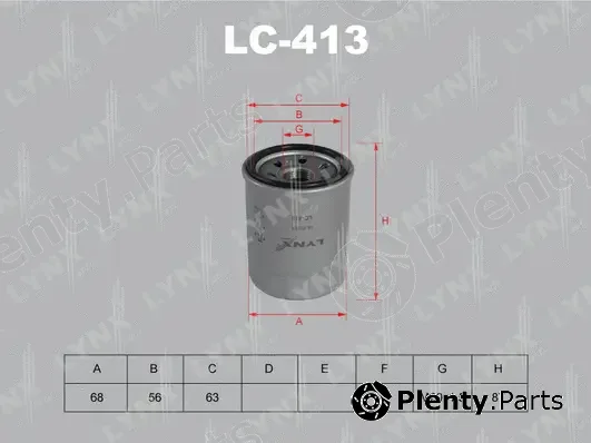 LYNXauto LC-413 — Oil Filter