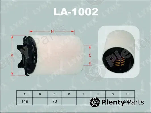 LYNXauto LA-1002 — Air Filter