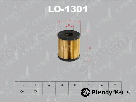 LYNXauto LO-1301 — Oil Filter