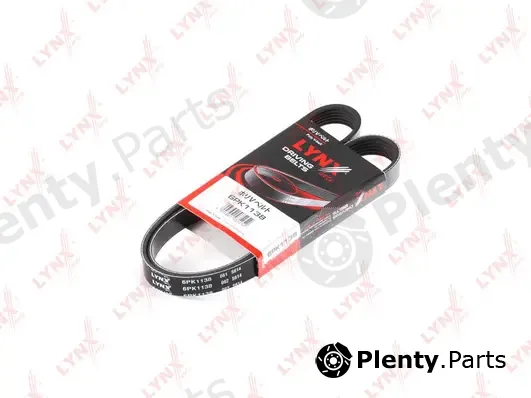 LYNXauto 6PK1138 — V-Ribbed Belt