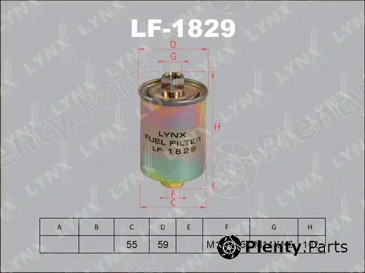LYNXauto LF-1829 — Fuel Filter