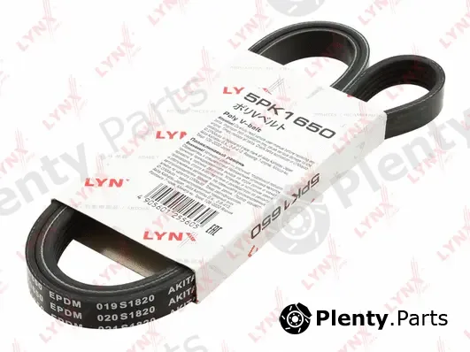 LYNXauto 5PK1650 — V-Ribbed Belt