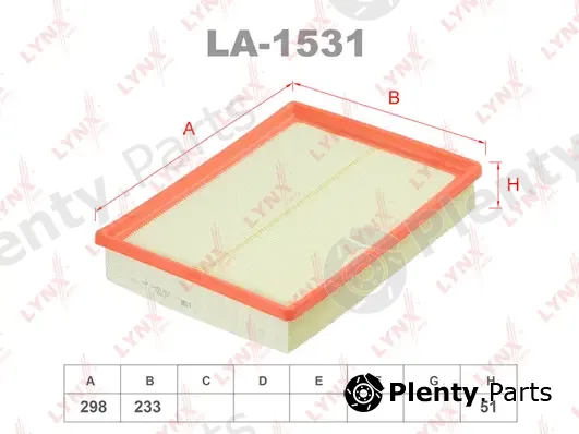 LYNXauto LA-1531 — Air Filter