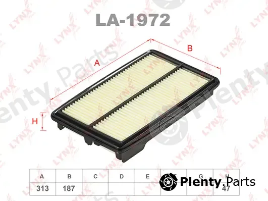 LYNXauto LA-1972 — Air Filter