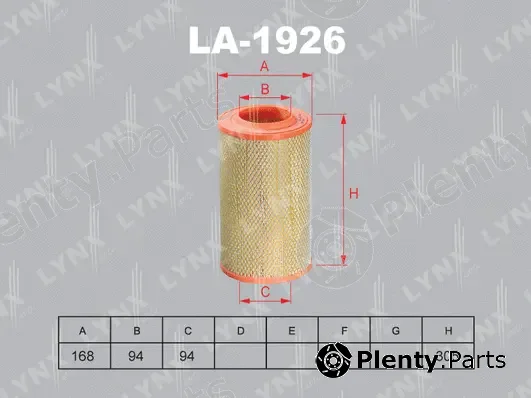 LYNXauto LA-1926 — Air Filter