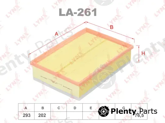 LYNXauto LA-261 — Air Filter