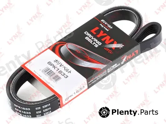 LYNXauto 6PK1633 — V-Ribbed Belt