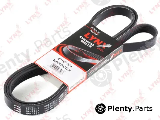 LYNXauto 6PK2203 — V-Ribbed Belt