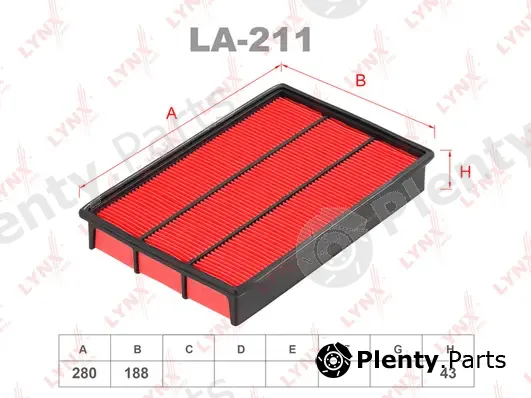 LYNXauto LA-211 — Air Filter
