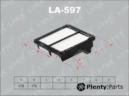 LYNXauto LA-597 — Air Filter