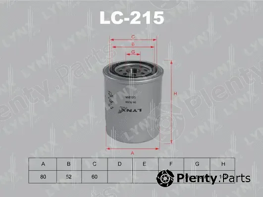 LYNXauto LC-215 — Oil Filter