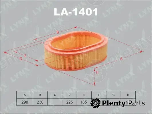 LYNXauto LA-1401 — Air Filter
