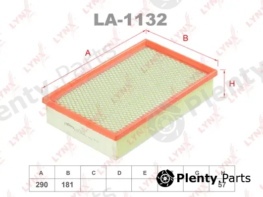 LYNXauto LA-1132 — Air Filter