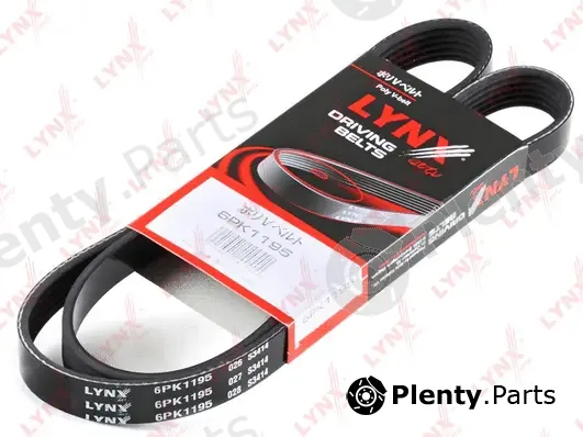 LYNXauto 6PK1195 — V-Ribbed Belt