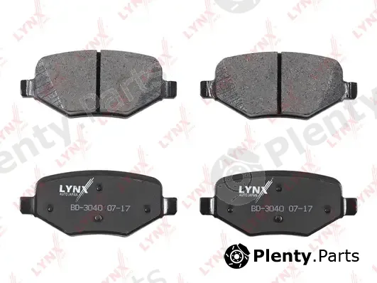 LYNXauto BD-3040 — Brake Pad Set, disc brake