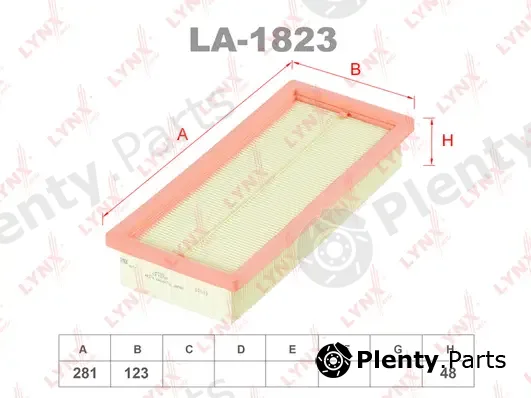 LYNXauto LA-1823 — Air Filter