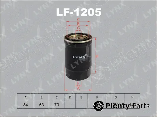 LYNXauto LF-1205 — Fuel Filter