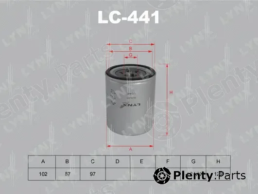 LYNXauto LC-441 — Oil Filter