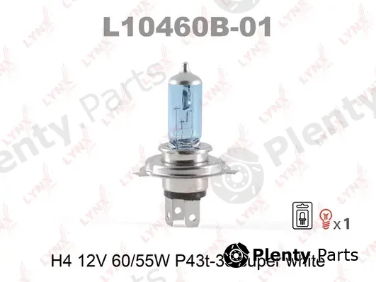 LYNXauto L10460B-01 — Bulb, spotlight SUPER WHITE