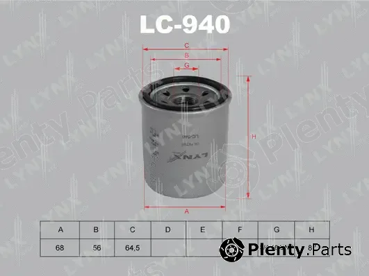 LYNXauto LC-940 — Oil Filter