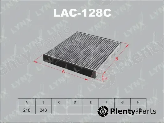 LYNXauto LAC-128C — Filter, cabin air