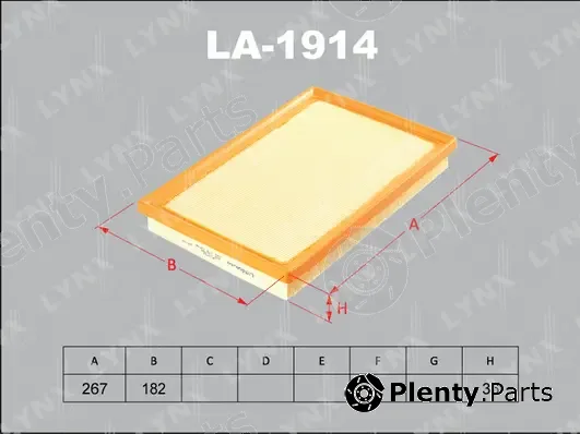 LYNXauto LA-1914 — Air Filter
