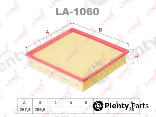 LYNXauto LA-1060 — Air Filter
