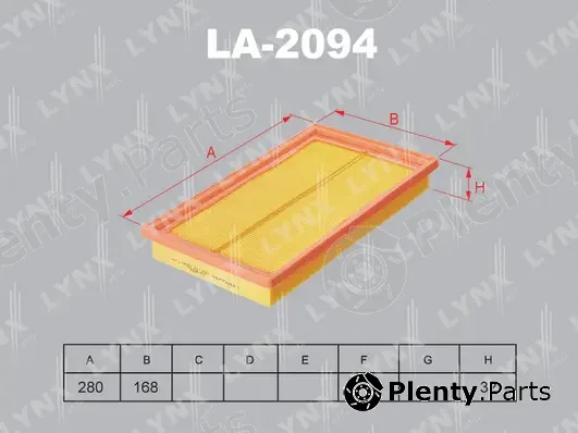 LYNXauto LA-2094 — Air Filter