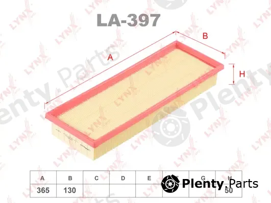 LYNXauto LA-397 — Air Filter