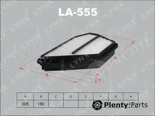 LYNXauto LA-555 — Air Filter