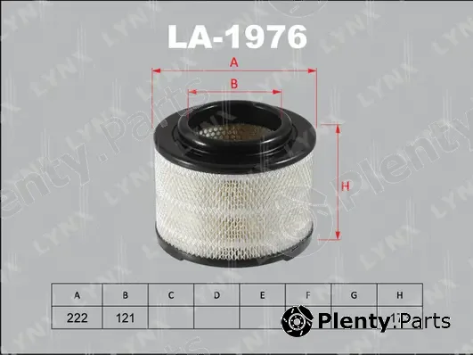LYNXauto LA-1976 — Air Filter