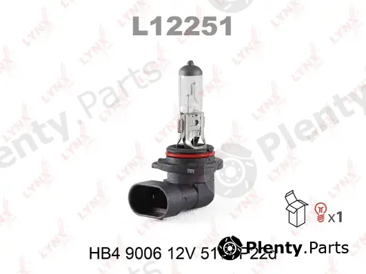 LYNXauto L12251 — Bulb, spotlight