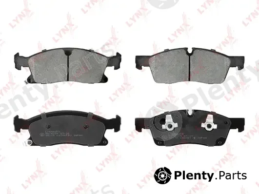 LYNXauto BD-4209 — Brake Pad Set, disc brake