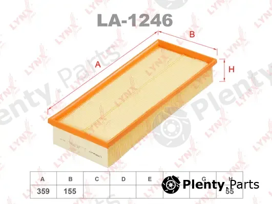 LYNXauto LA-1246 — Air Filter